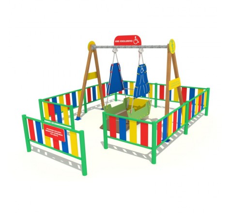 JEU EXTÉRIEUR BALANCELLE PLUS PMR