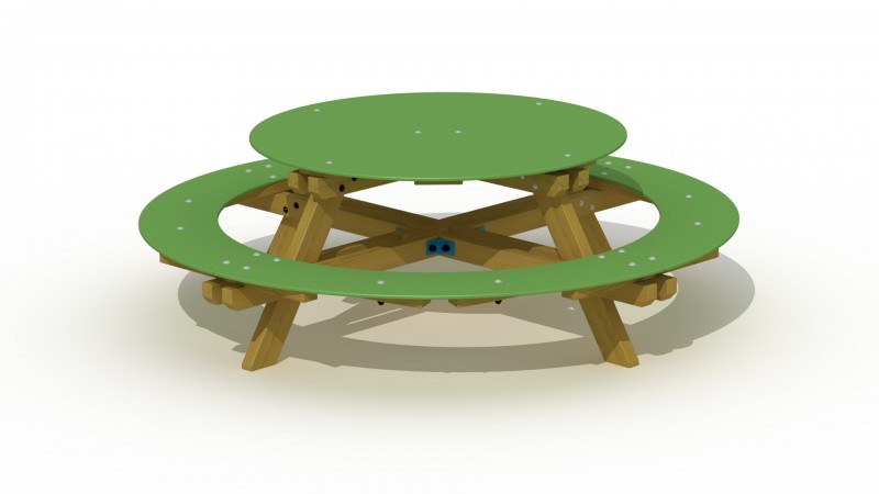 TABLE DE PIQUE-NIQUE EN POLYÉTHYLÈNE