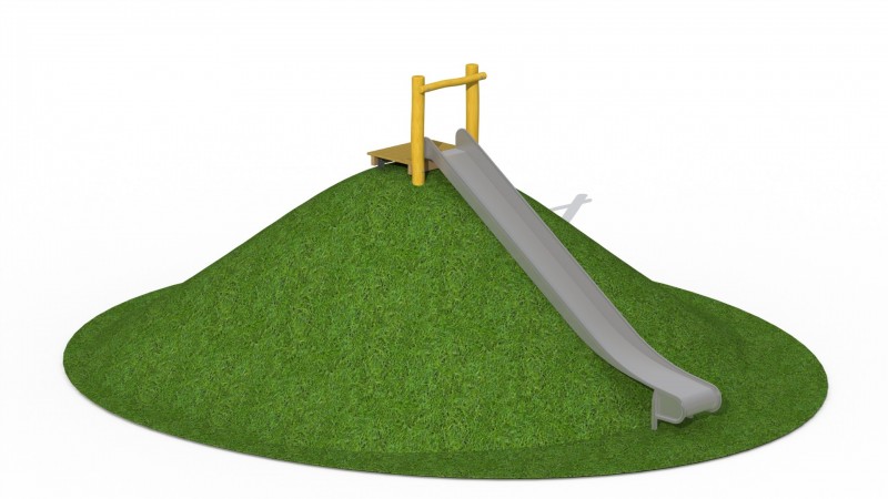 GRAND TOBOGGAN BUTTE ET PLATE-FORME EN ROBINIER GRAND TOBOGGAN BUTTE ET PLATE-FORME EN ROBINIER