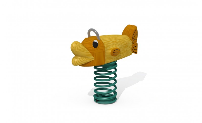 JEU SUR RESSORT POISSON