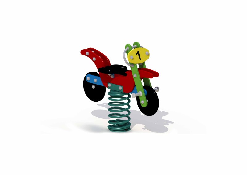MOTO JEU SUR RESSORTS