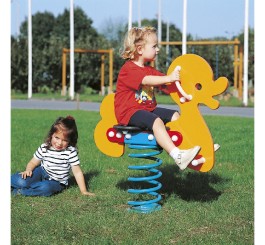 CANARD JEU SUR RESSORTS