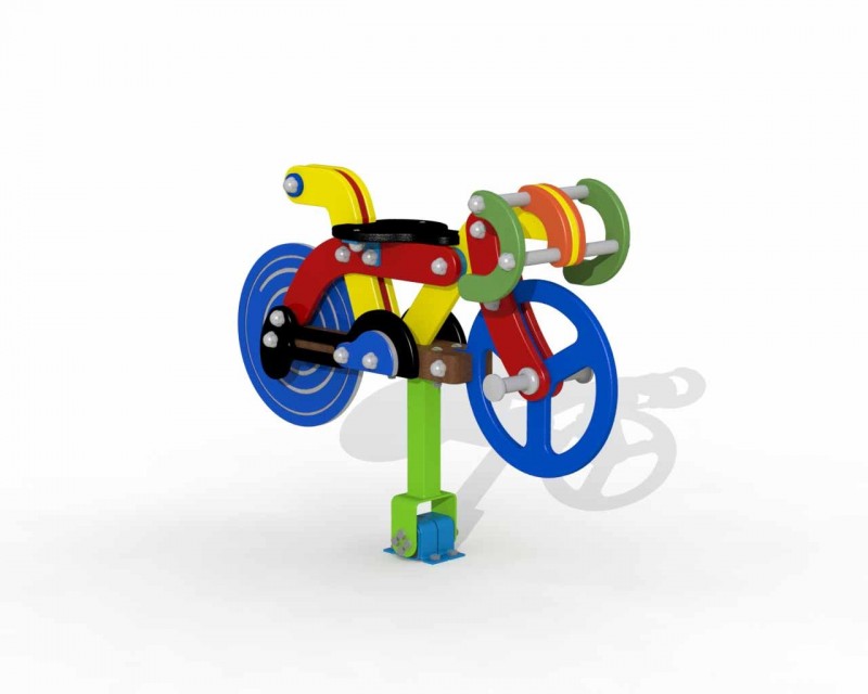 VÉLO DE COURSE JEU SUR RESSORTS