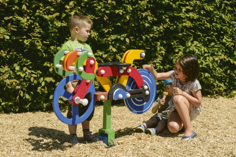 VÉLO DE COURSE JEU SUR RESSORTS