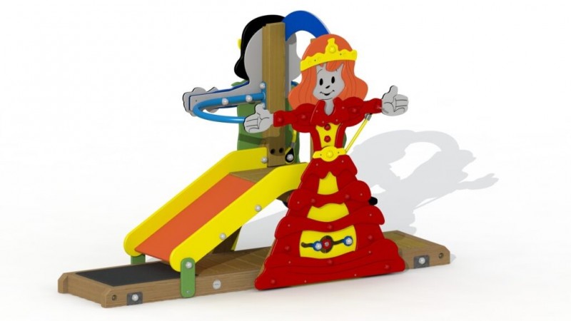 JEU DE GRIMPE PRINCE ET PRINCESSE