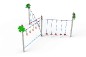 PARCOURS D'AGILITE PALMIERS N°3
