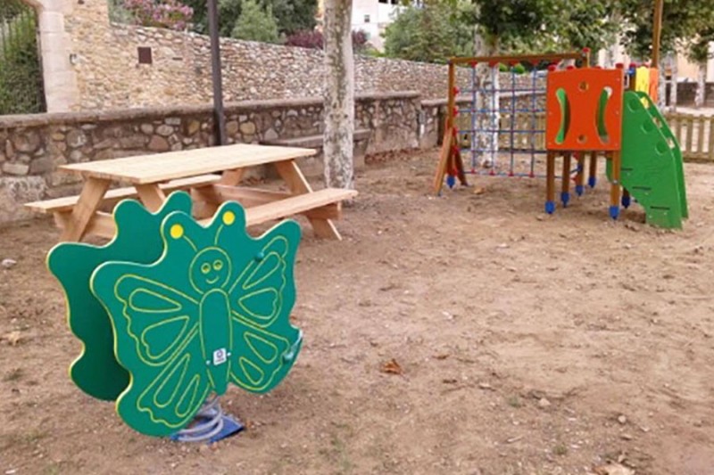Jeu sur ressort le Papillon
