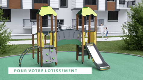 PLATEFORME COMPLETE AVEC TOBOGGAN N21 PLATEFORME COMPLETE AVEC TOBOGGAN N21