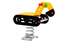 Tractopelle jeu sur ressort