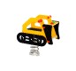 Association remorque de chantier et bulldozer