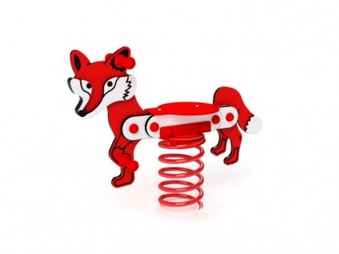 Tom le renard  jeu sur ressort