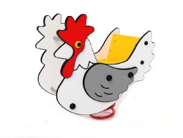 Le Coq jeu sur ressort