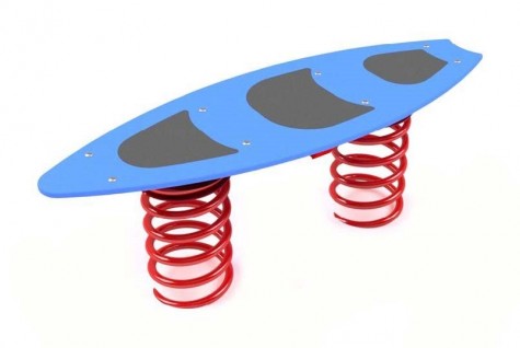 Surf jeu sur ressort