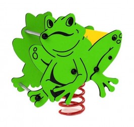 Grenouille jeu sur ressort