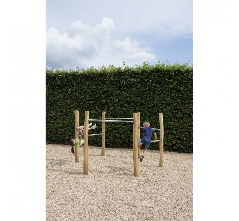 BARRE FIXE EN BOIS DE ROBINIER BARRE FIXE EN BOIS DE ROBINIER