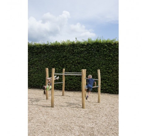 BARRE FIXE EN BOIS DE ROBINIER