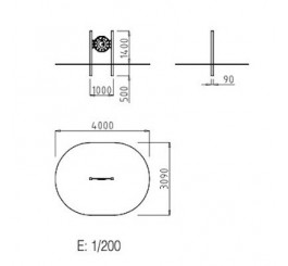Panneau ludique horloge