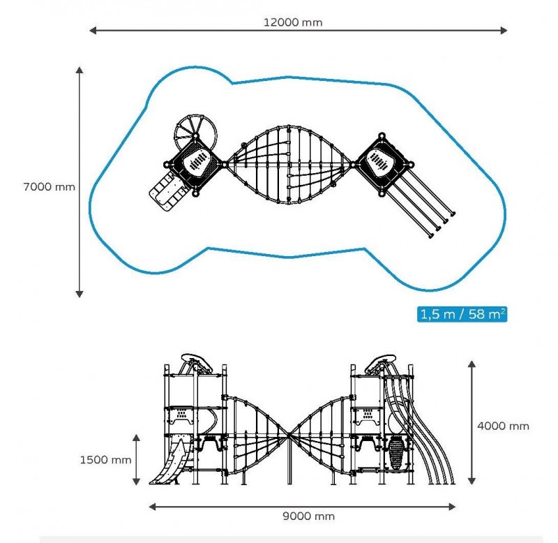 PLUTON  EN ACIER INOXYDABLE ET OU GALVANISÉ (AU CHOIX)