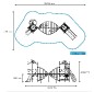 PLUTON  EN ACIER INOXYDABLE ET OU GALVANISÉ (AU CHOIX)