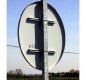 Poteau galvanisé diamètre 60 mm pour panneau