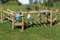 Parcours de Mario en bois de robinier