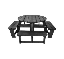 Table pique-nique ronde en...