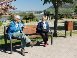 Banc public CHARLOTTE avec...