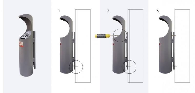 Cendrier adaptable Cendrier adaptable