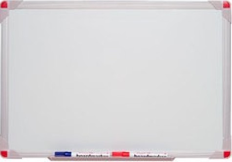 Tableau blanc laqué magnétique