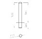 Potelet Robin en bois traité en autoclave - lot de 10 potelets