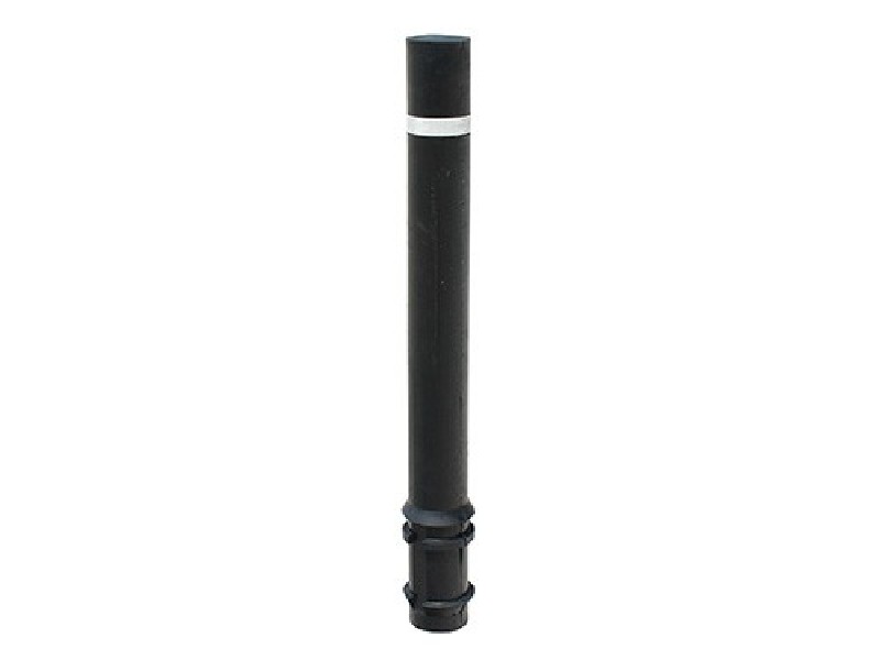 Potelet en caoutchouc noir - lot de 10 potelets