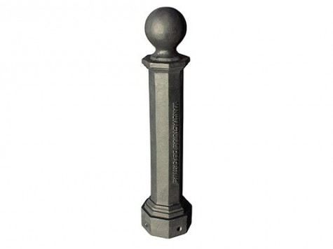 Lot de 10 bornes  Lancelot en fonte