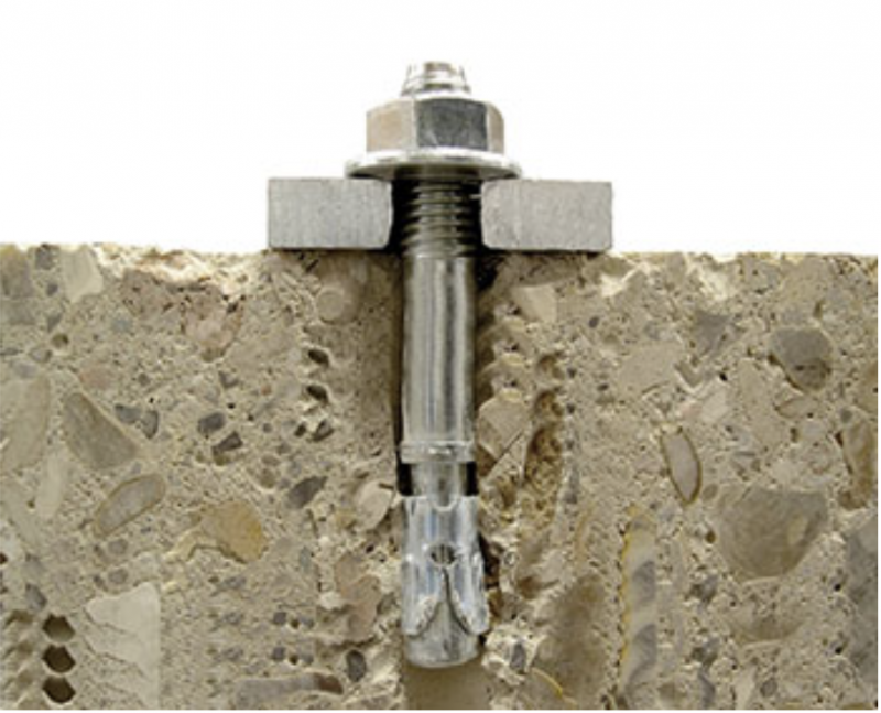 Bloc parking rabattable