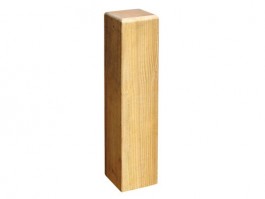 Lot de 10 bornes Gauvain en bois traité en autoclave