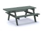 Table pique-nique éco-composite couleur bois - PMR