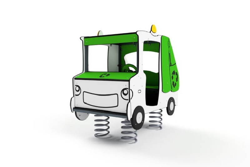 Camion benne à ordure
