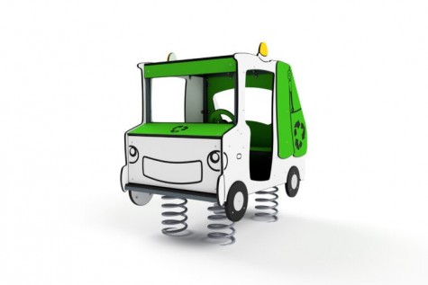 Camion benne à ordure