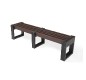 Lot de 3 bancs modulable en plastique recyclé 1.80 m