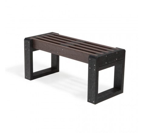 Lot de 3 bancs modulable en plastique recyclé 1.00 m