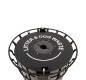 Lot de 3 poubelles en cages en aciers: robuste, durable et personnalisable