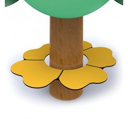 Banc Arbre pour Enfants - L'assise ludique et colorée
