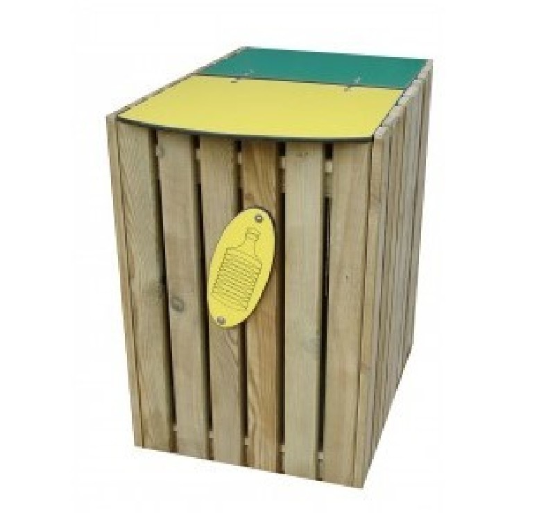 Lot de corbeilles tri sélectif 