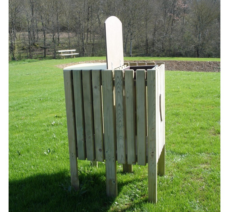 Lot de corbeilles tri sélectif 