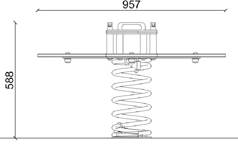Jeu sur ressort les fleurs magiques