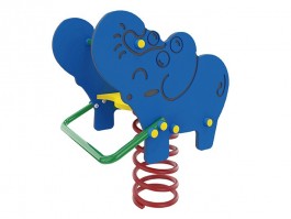 L'éléphant jeu sur ressort