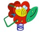 Abeille jeu sur ressort