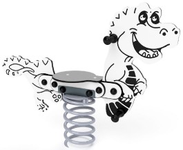 Le dinosaure vert ou blanc...