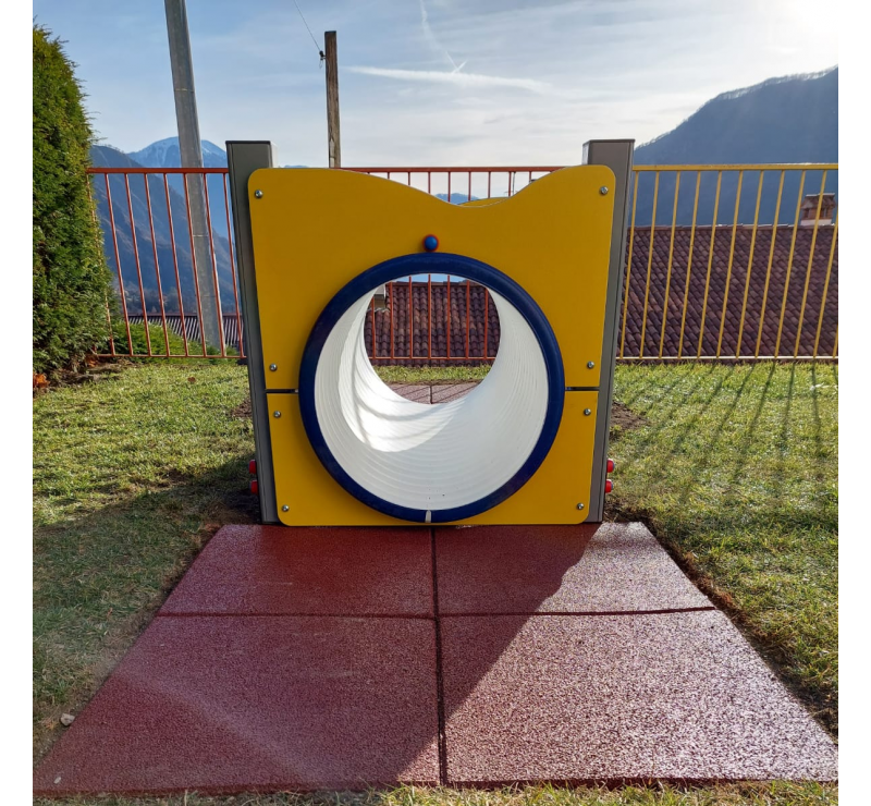 Tunnel Canin Ludique en aluminium