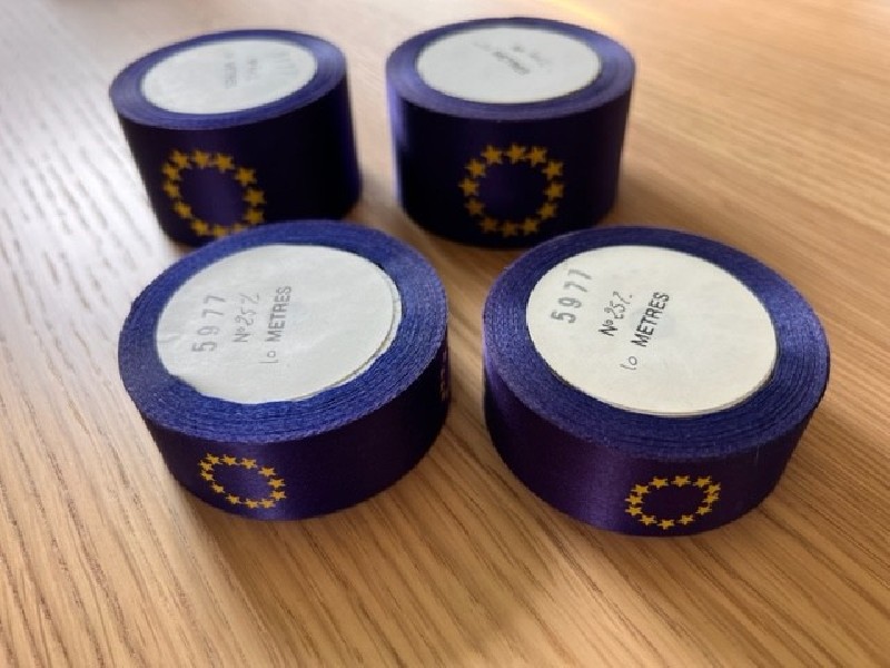 Ruban de l'Union Européenne 90 mm