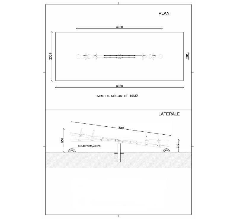 Tape-Culs 4 places en bois renforcé